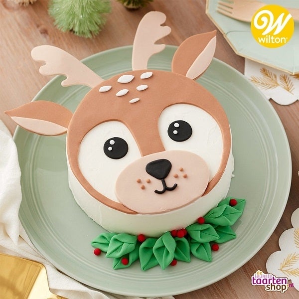 Recipe Christmas deer cake