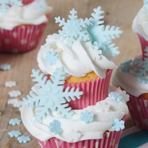 Winter cupcakes