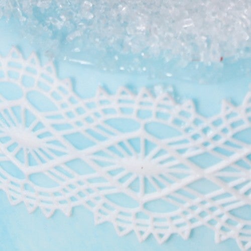 Winter lace cake