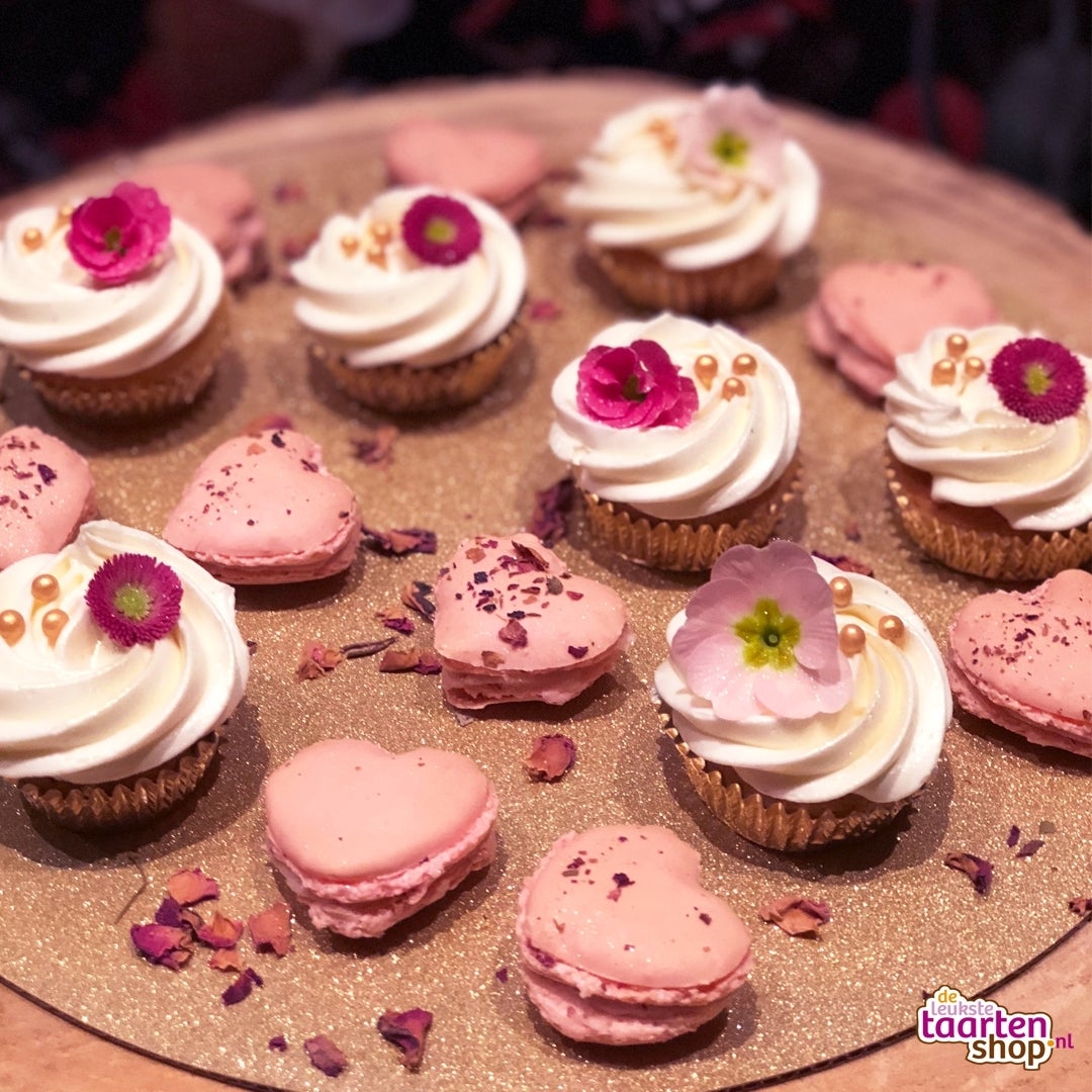 Cupcakes en macarons