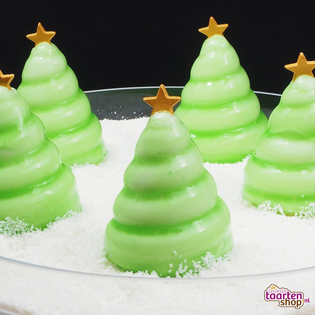 Kerstboom dessert