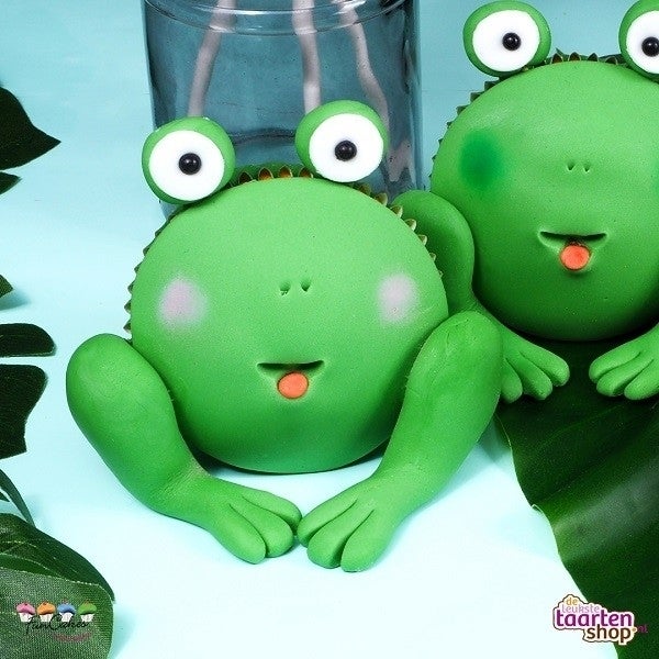 Recept: kikker cupcakes