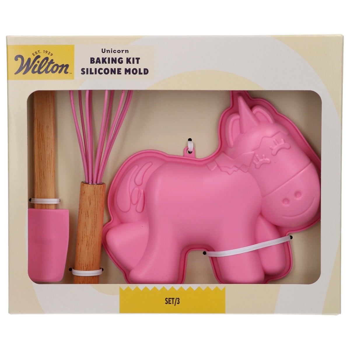Wilton Baking Kit Silicone Mould Unicorn Set/3