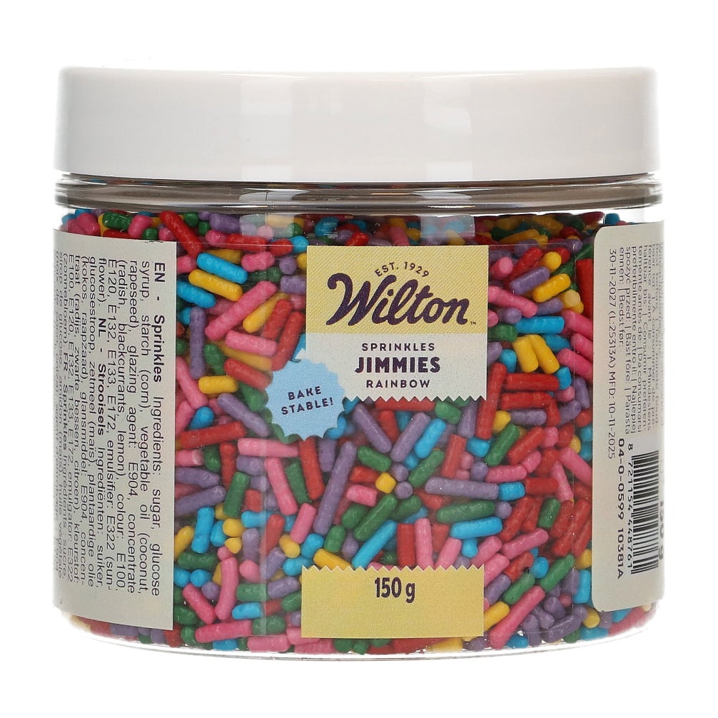 Wilton Sprinkles Jimmies Rainbow 150g