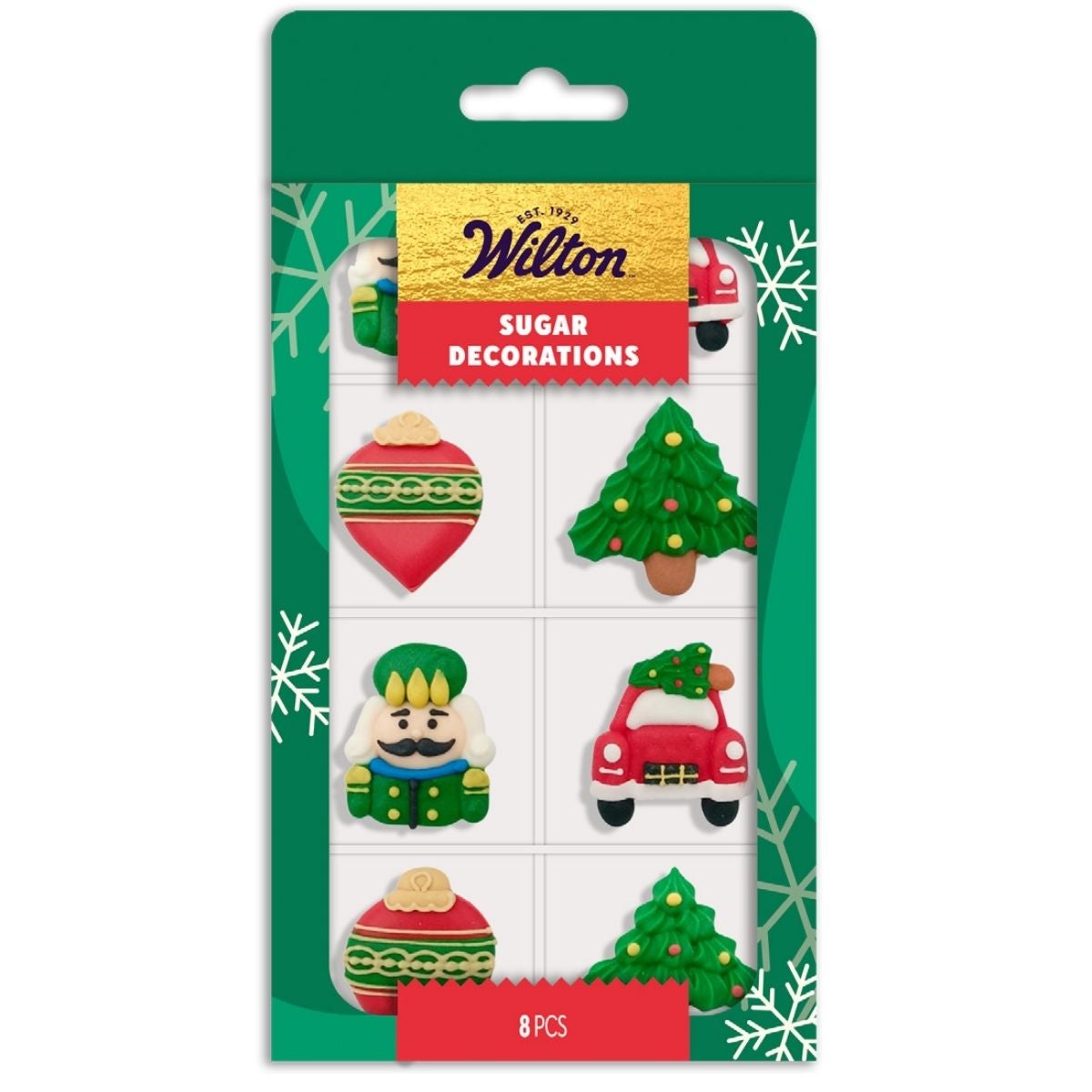 Wilton Sugar Decorations Holiday Journey set/8