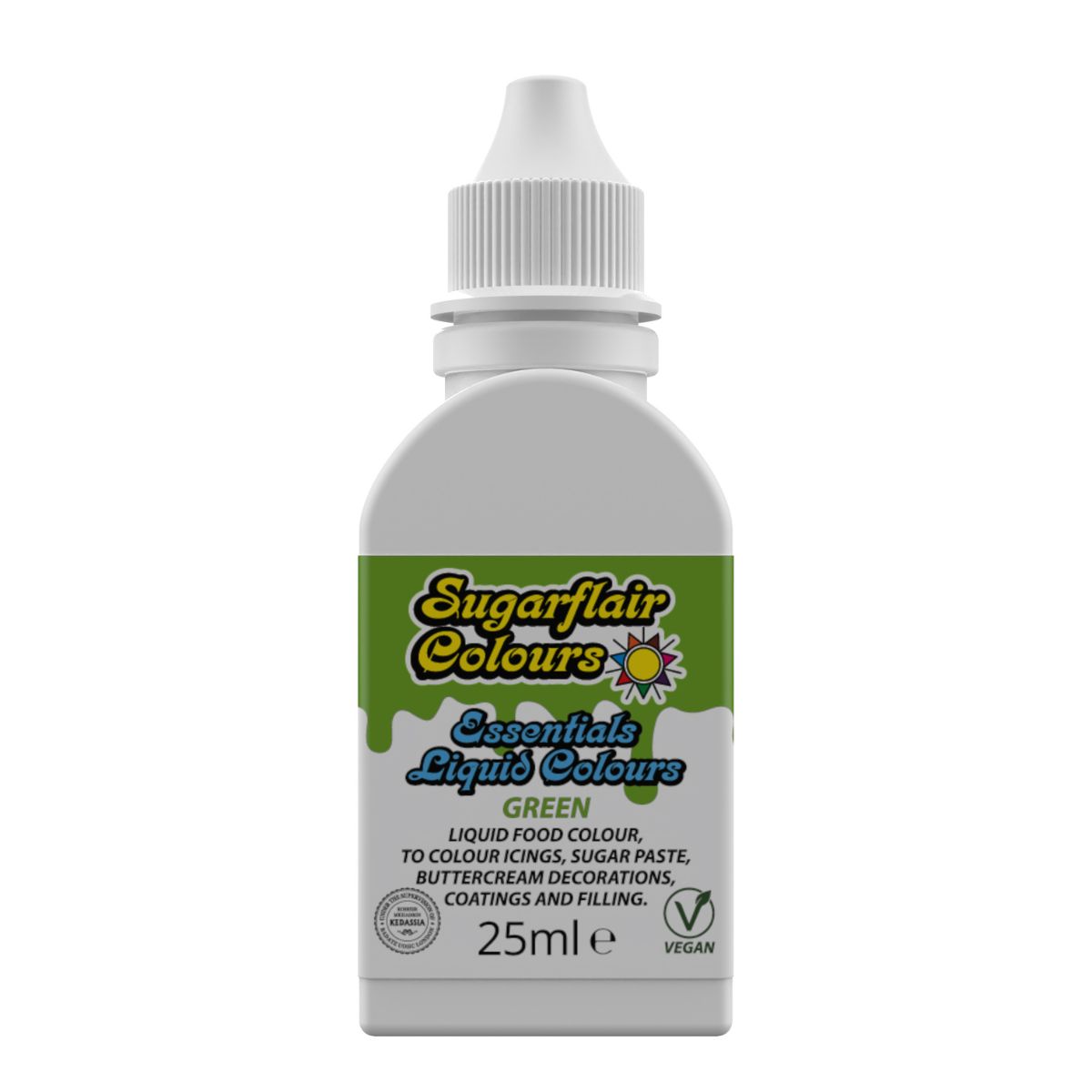 Sugarflair Liquid Colour Green 25ml