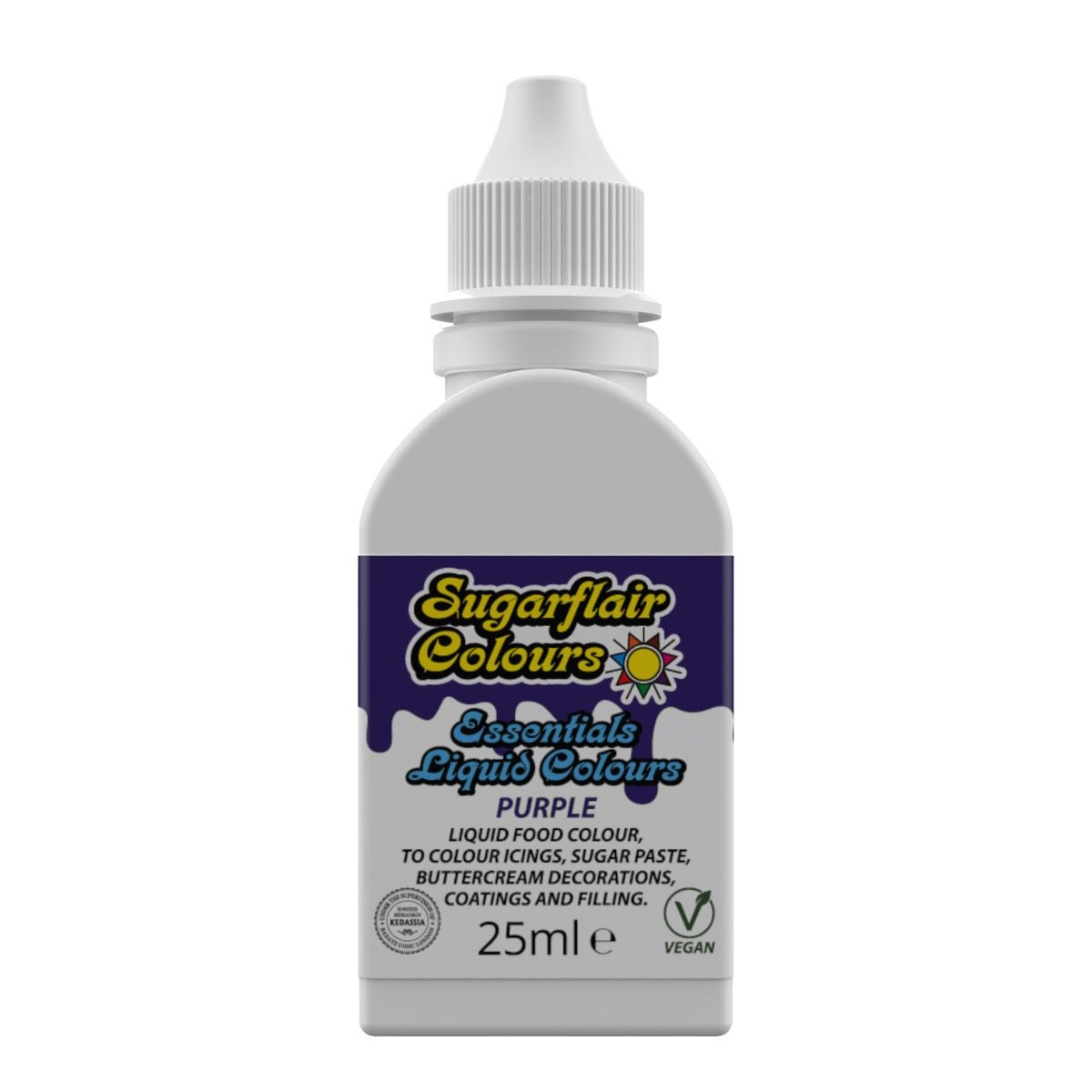 Sugarflair Liquid Colour Purple 25ml