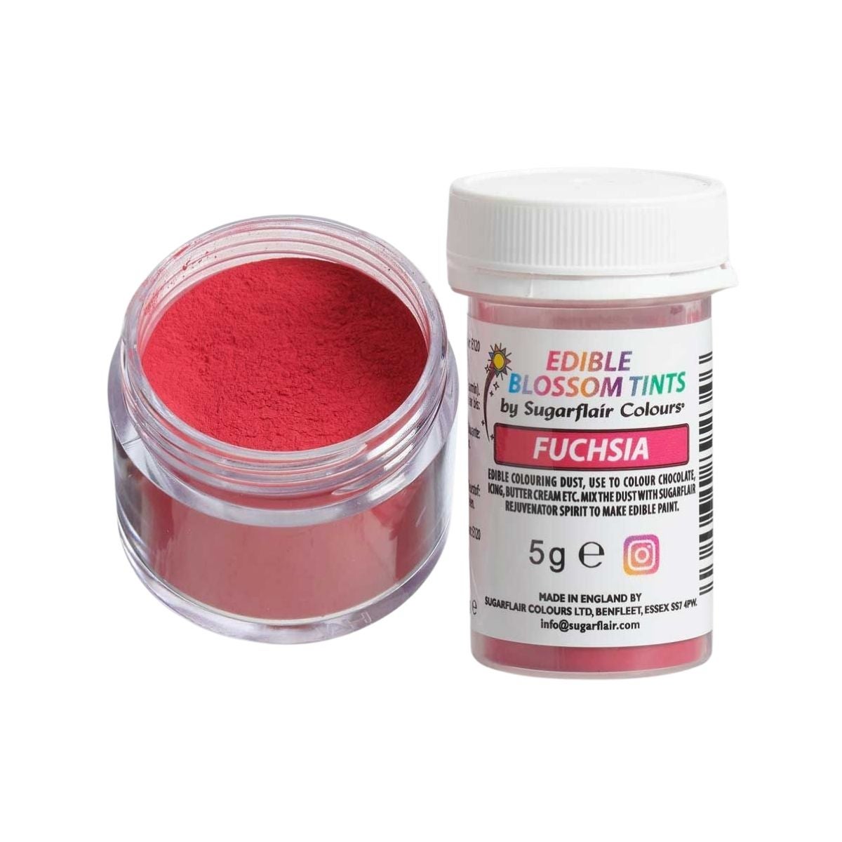 Sugarflair Blossom Tint Dust Fuchsia 5g