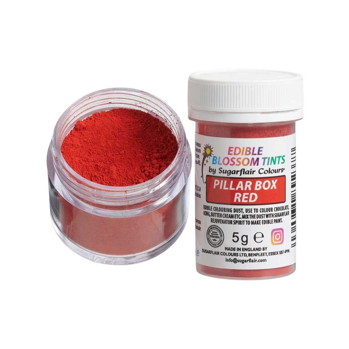 Sugarflair Blossom Tint Dust Pillar Box Red 5g
