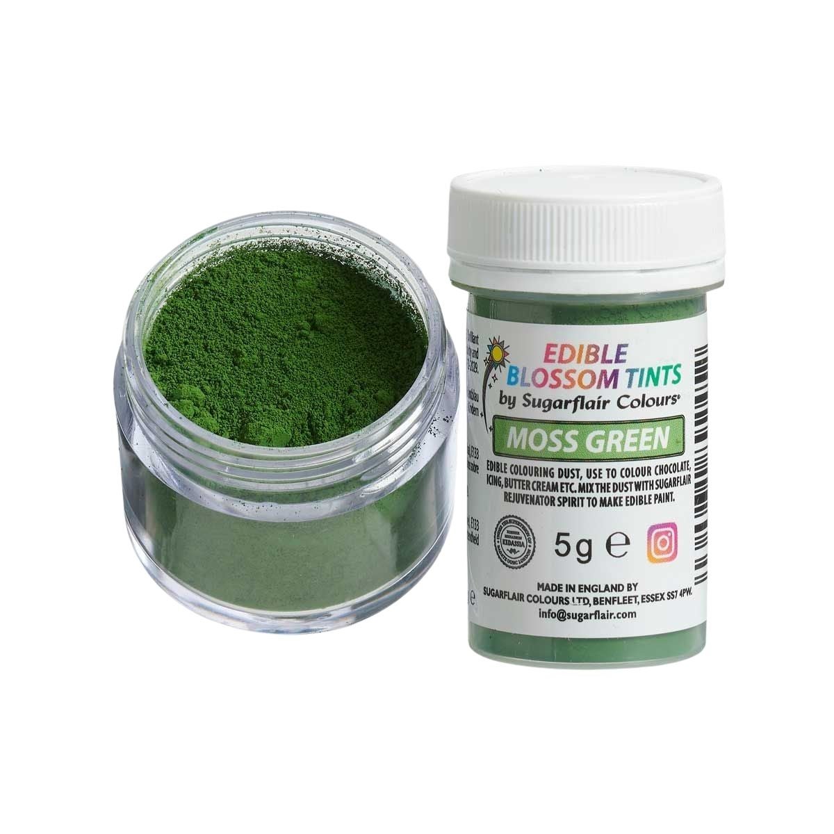Sugarflair Blossom Tint Dust Moss Green 5g