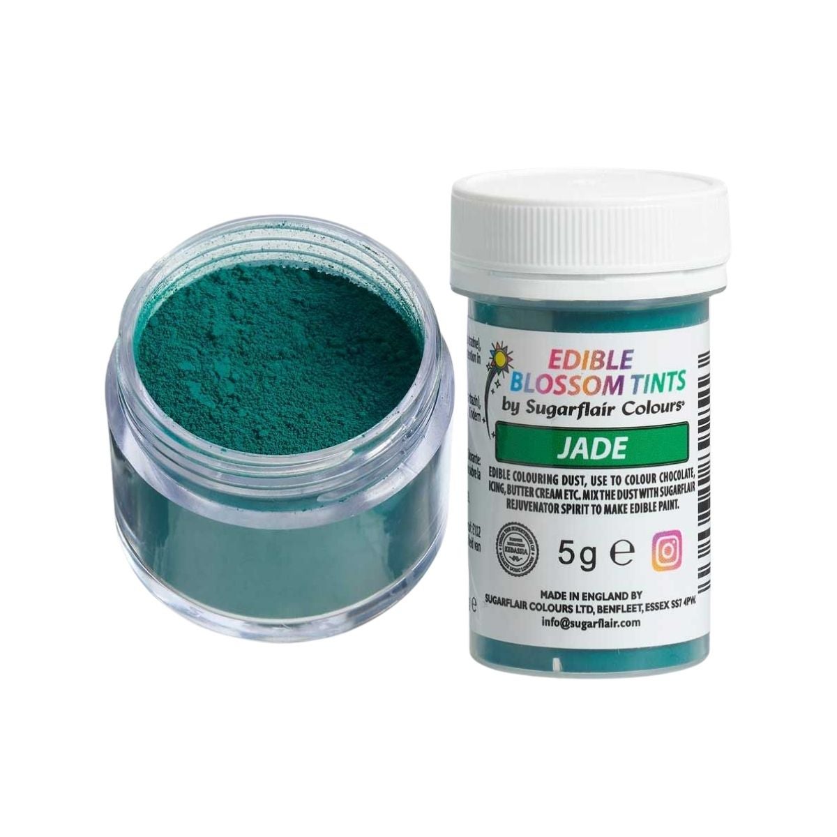 Sugarflair Blossom Tint Dust Jade 5g