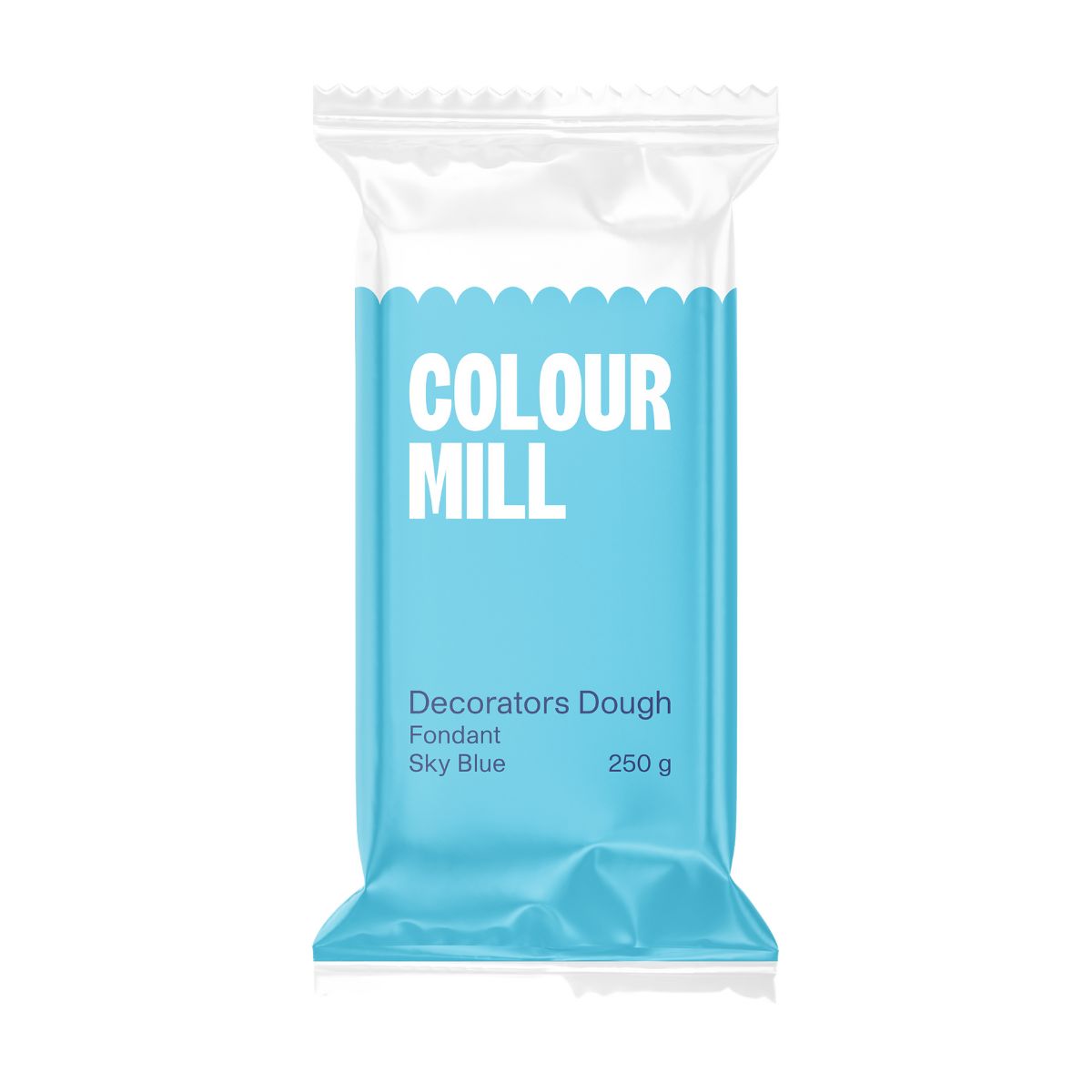 Colour Mill Sugar Paste Decorators Dough Sky Blue 250g