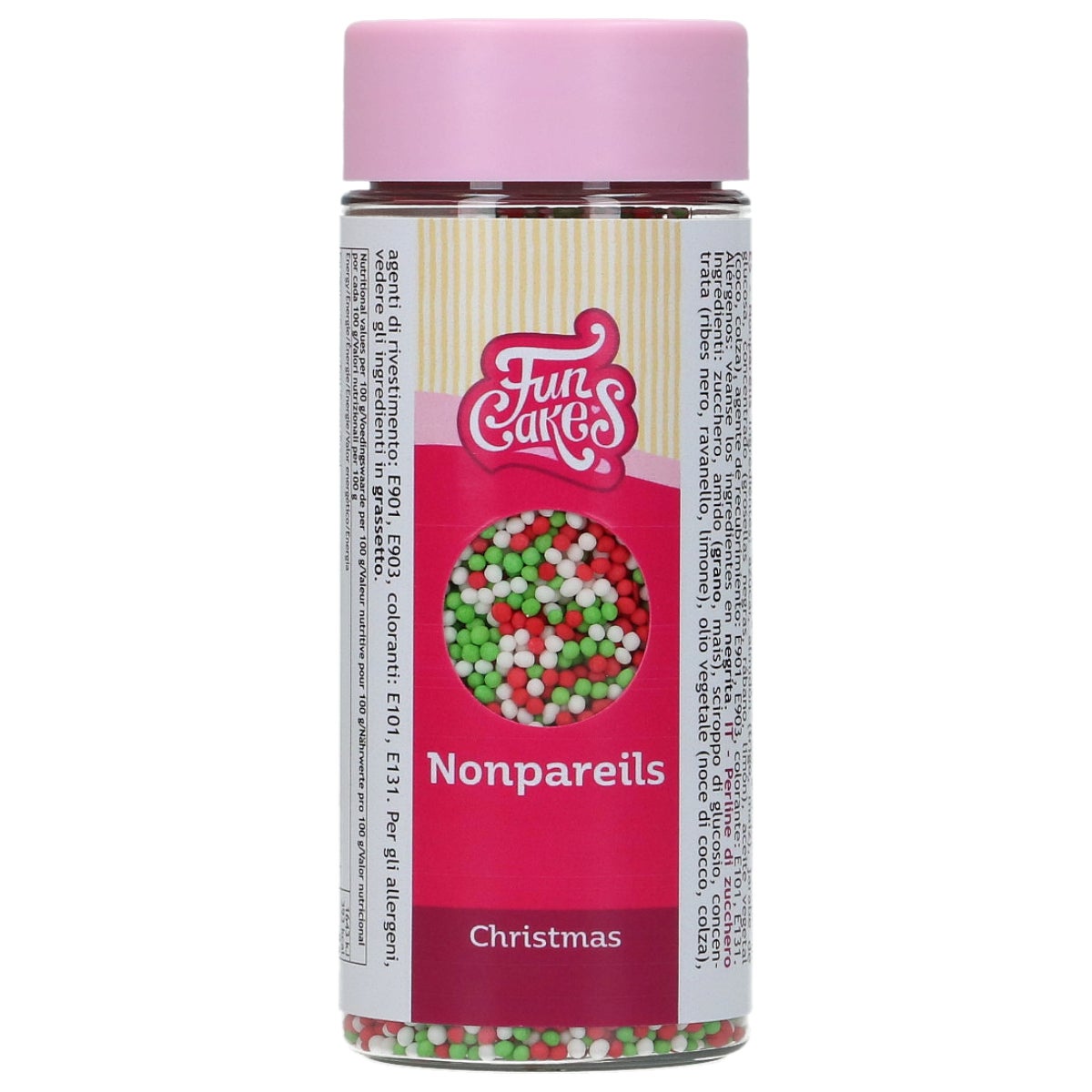 FunCakes Nonpareils Christmas 80g