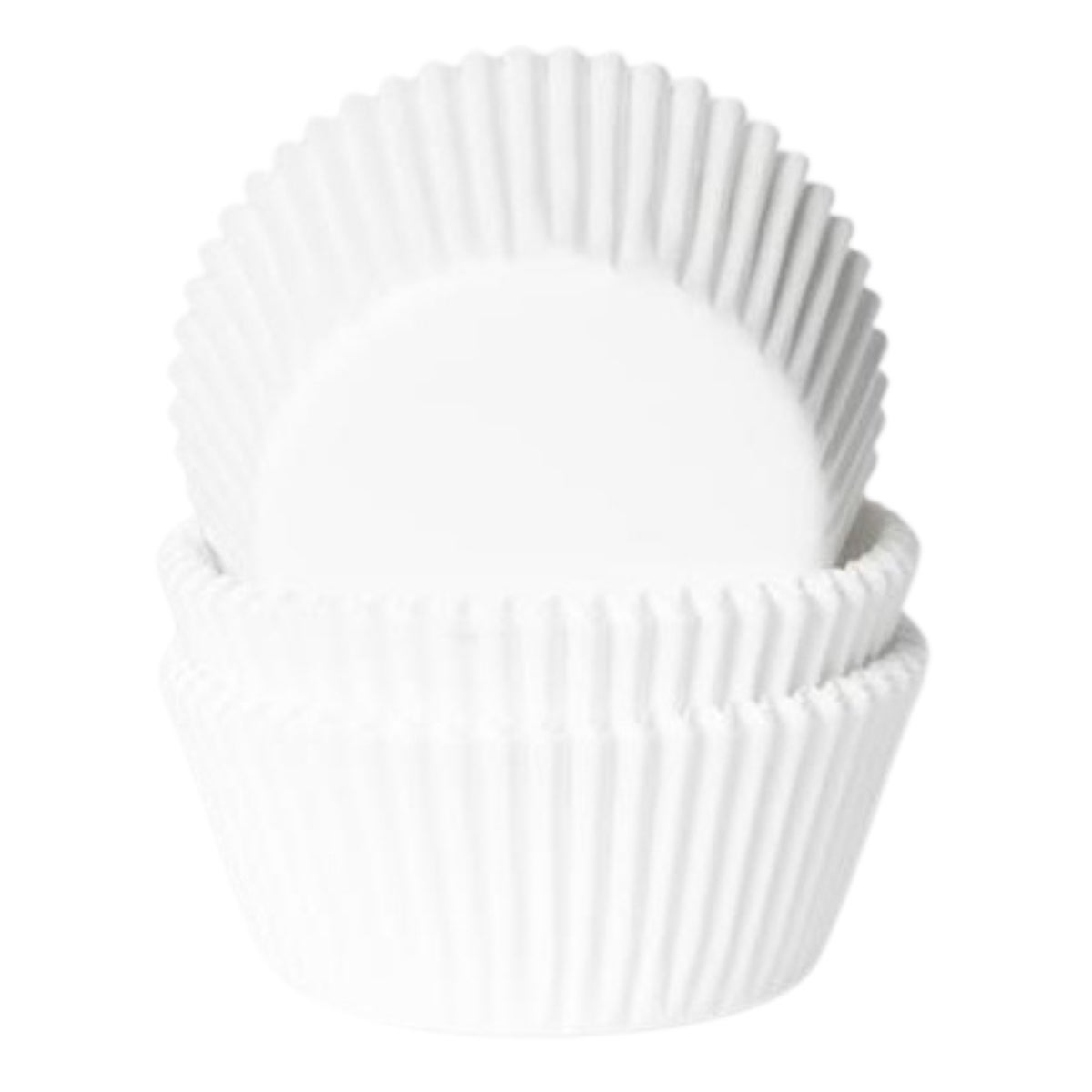 House of Marie Mini Baking Cups White pk/500