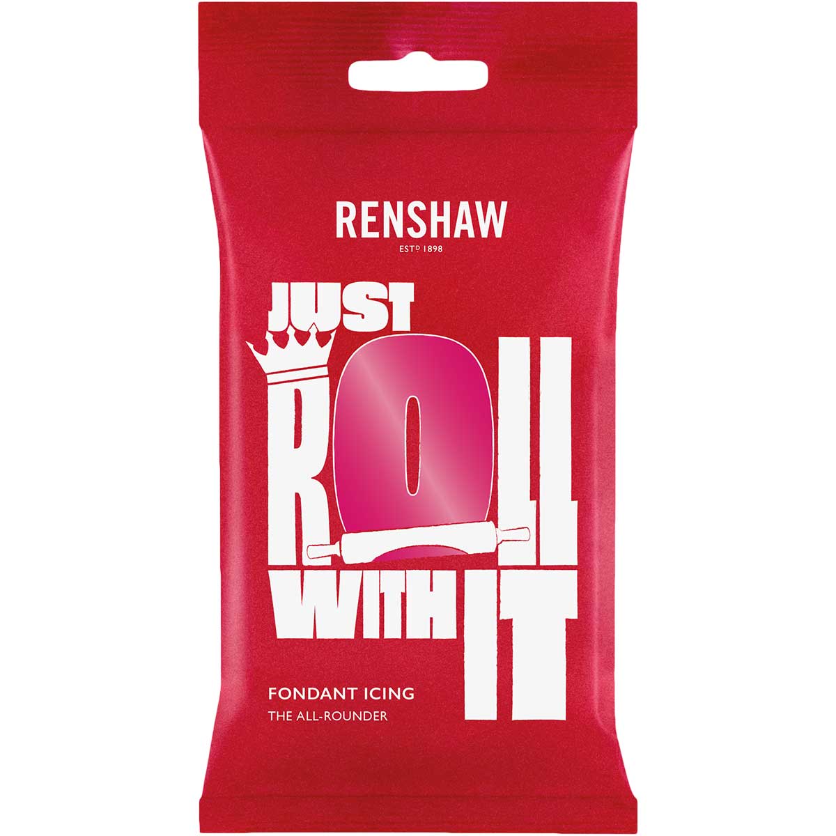 Renshaw Fondant Icing Fuchsia Pink 250g