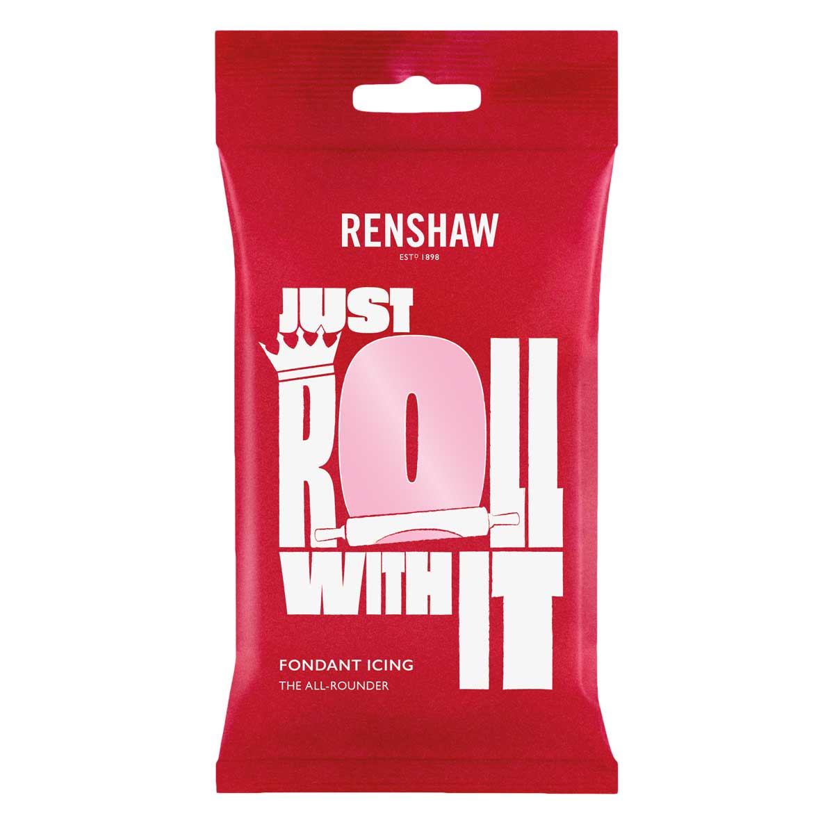 Renshaw Fondant Icing Pink 1kg