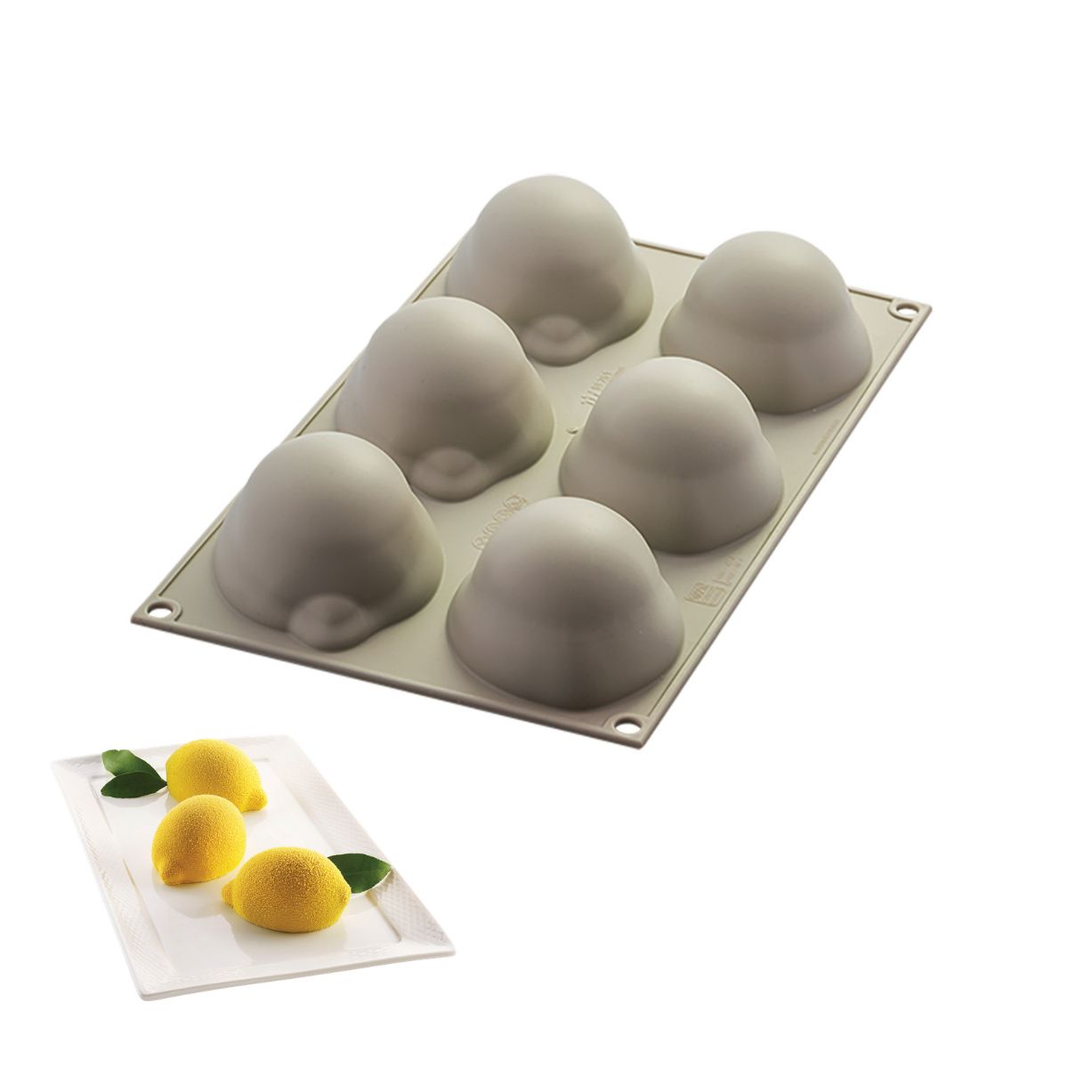 Silikomart Silicone Mould Lemon 8,5x5,9x4,2cm
