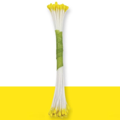 JEM Plain Stamen Fine Yellow pk/50