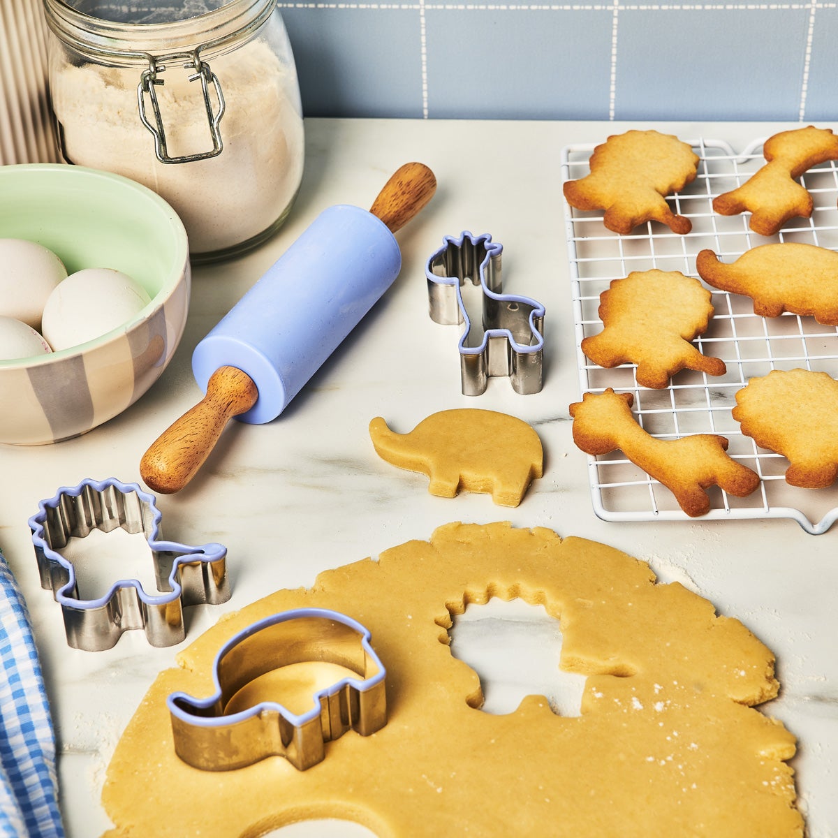 Wilton Baking Kit Cookie Cutters Wild Animals Set/4