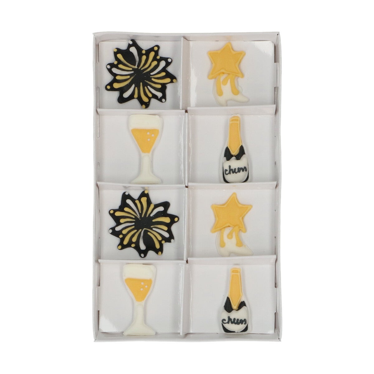 Wilton Sugar Decorations Sparkling Celebration set/8