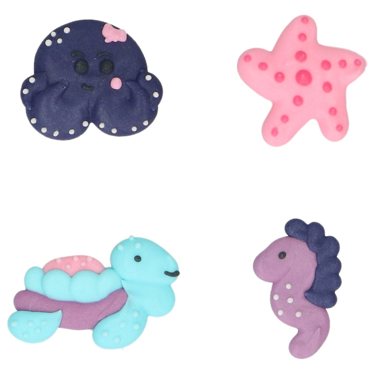 Wilton Sugar Decorations Sea Animals set/8