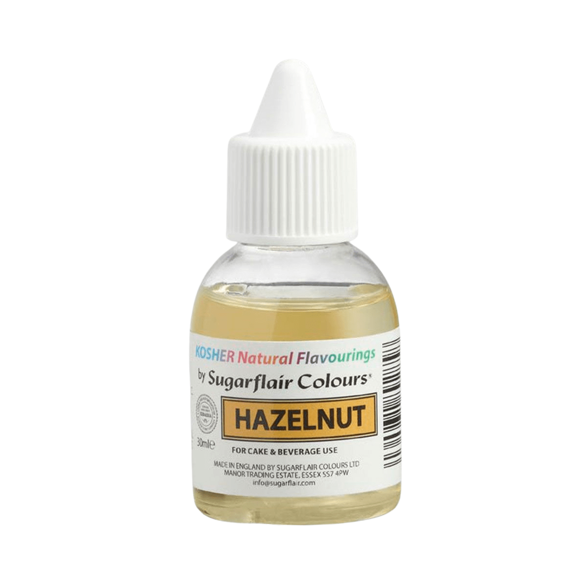 Sugarflair Natural Flavouring Hazelnut 30ml