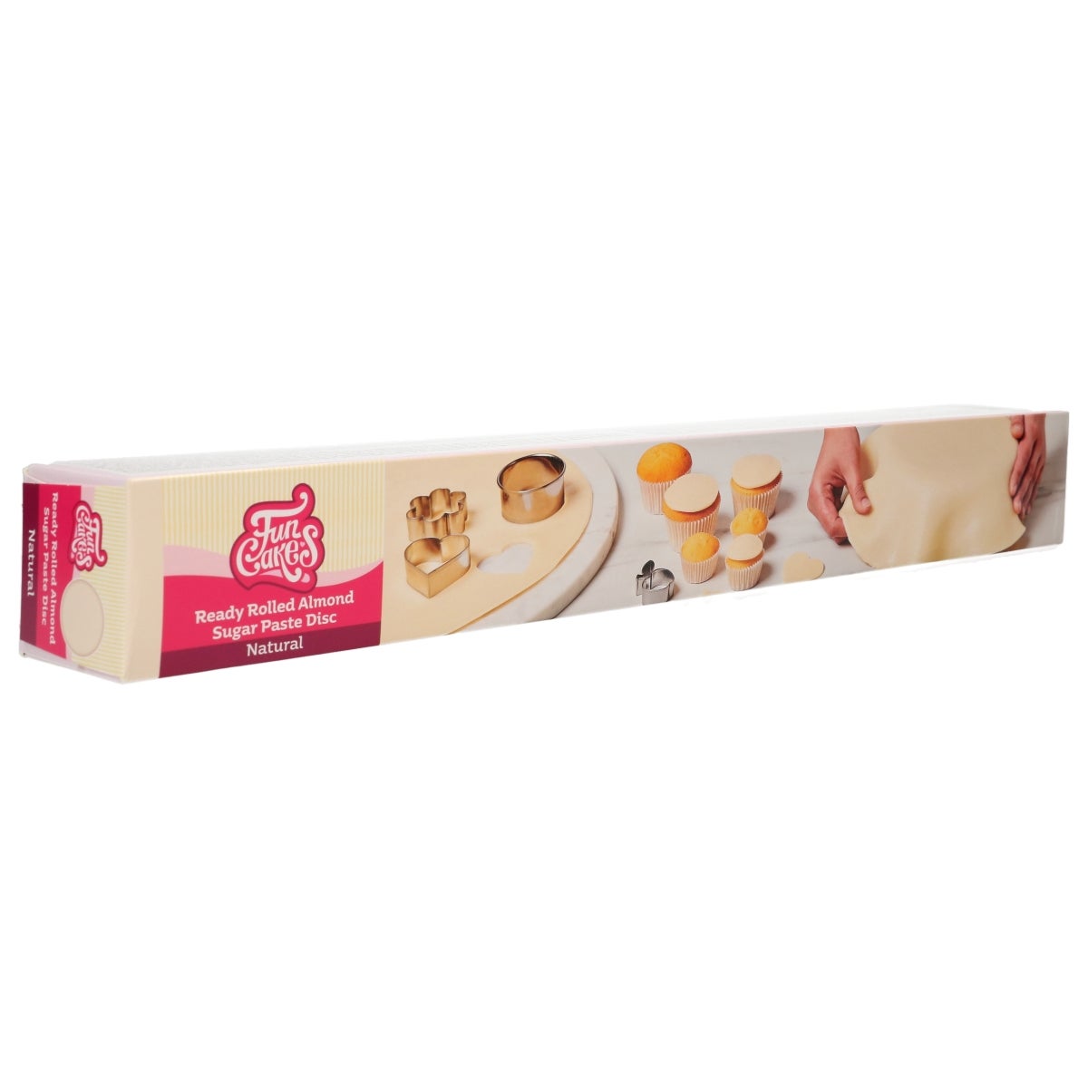 FunCakes Ready Rolled Almond Sugar Paste Disc