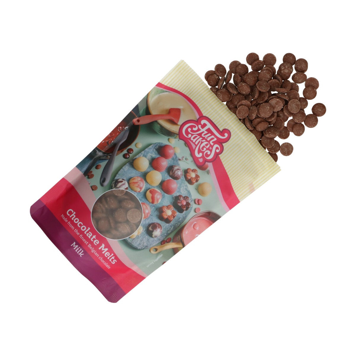 FunCakes Chocolate Melts Milk 350g