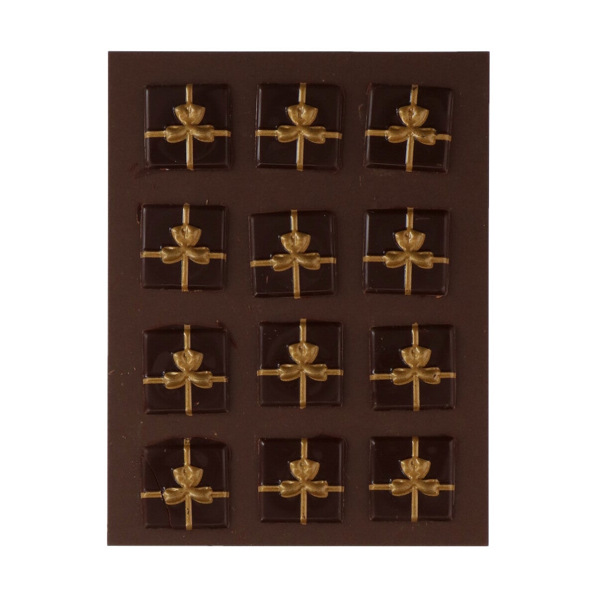 FunCakes Chocolate Decorations Gift Brown/Gold pk/12