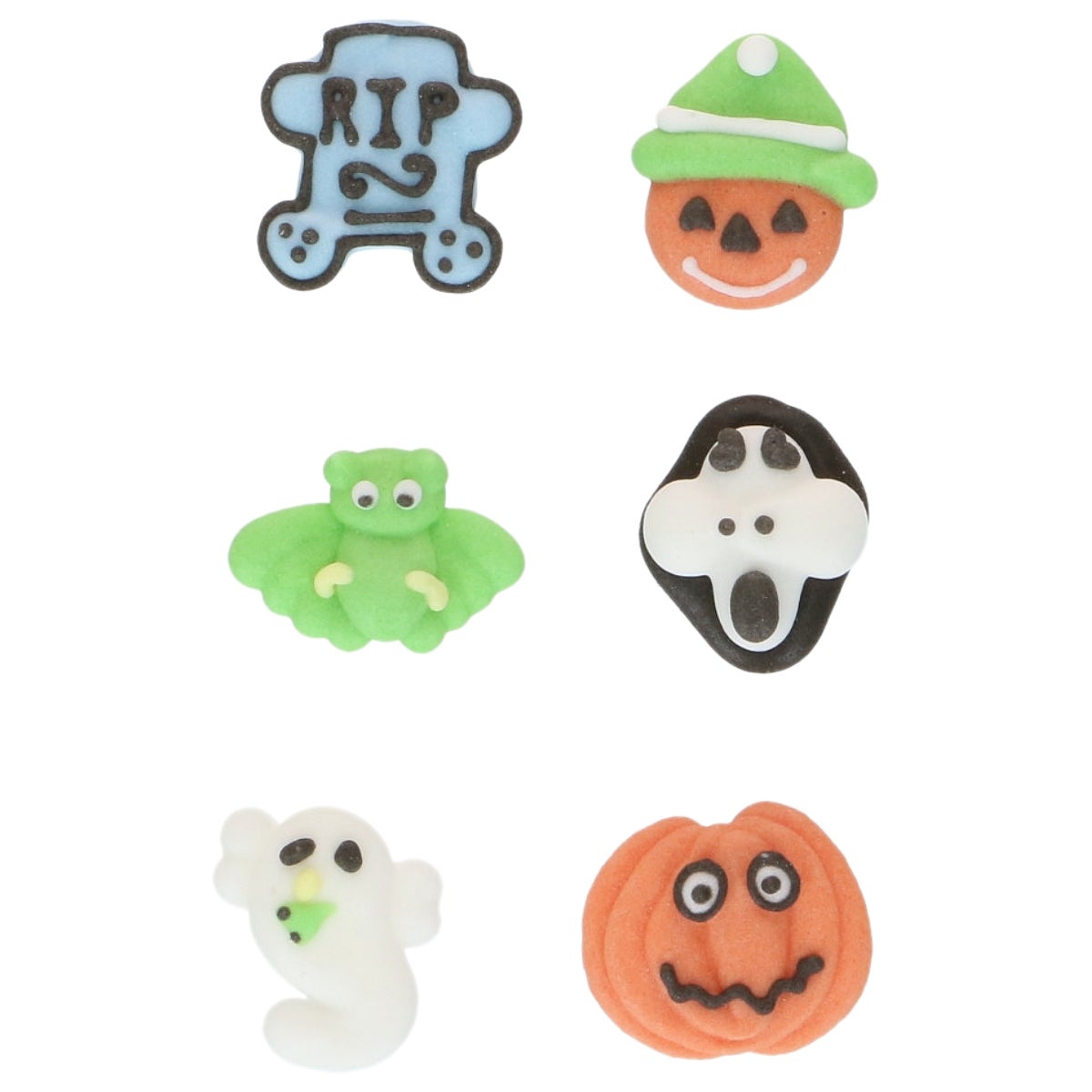 FunCakes Sugar Decorations Spooky Pumpkins set/8