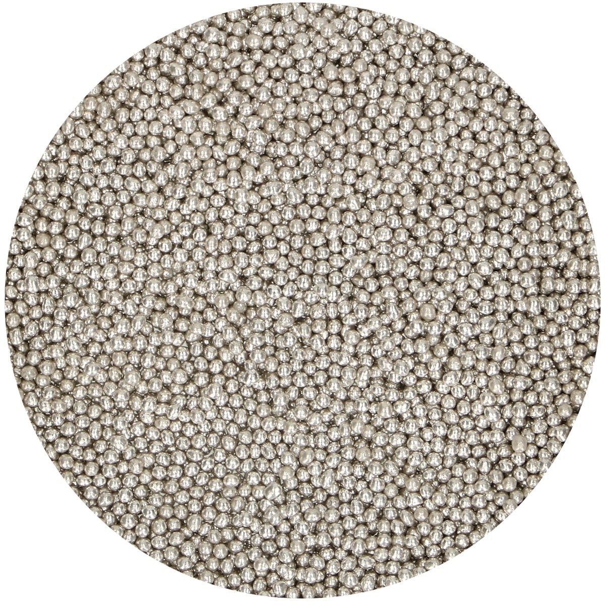 FunCakes Sugar Pearls Small Metallic Silver 80g