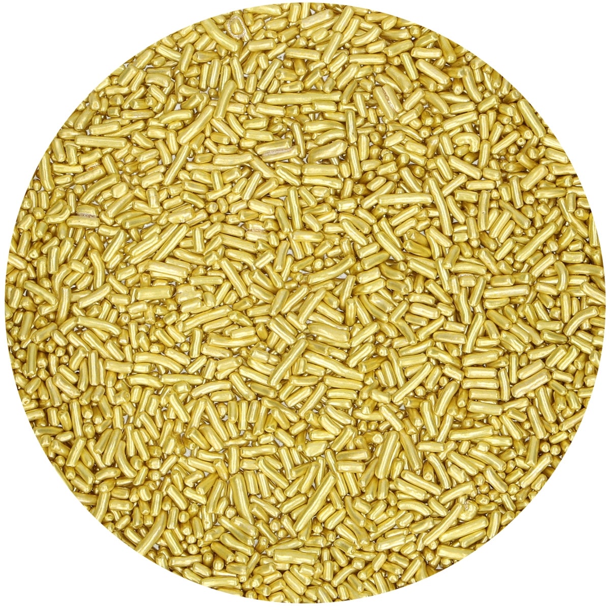 FunCakes Sugar Strands Metallic Gold 80g
