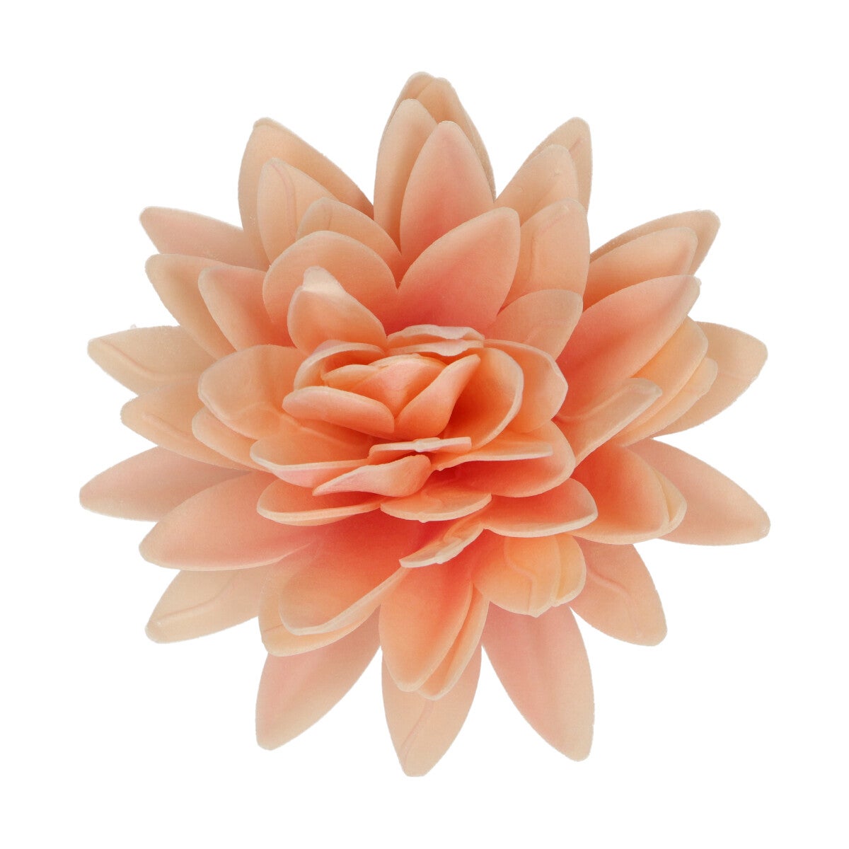 FunCakes Edible Wafer Flowers Deluxe Peony Orange Large pk/1