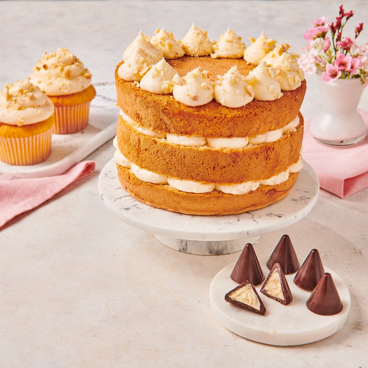 FunCakes Spread Crunchy White Choco Coconut 250g