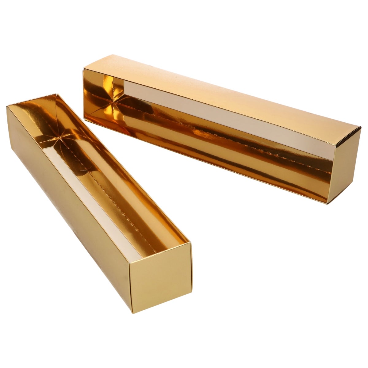 FunCakes Log Pastry Box Gold 32x6x6 cm pk/10