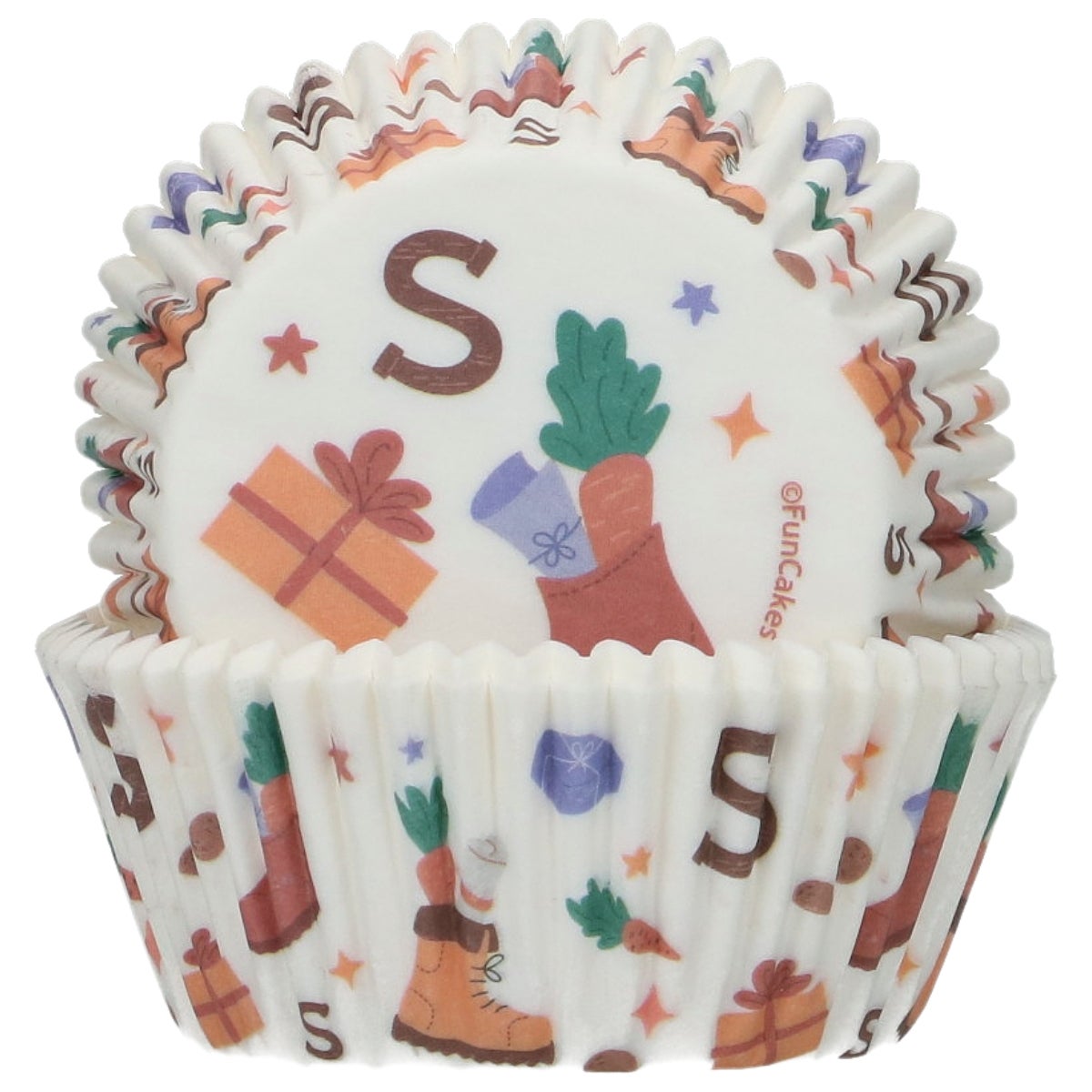 FunCakes Baking Cups Saint Nicholas pk/48