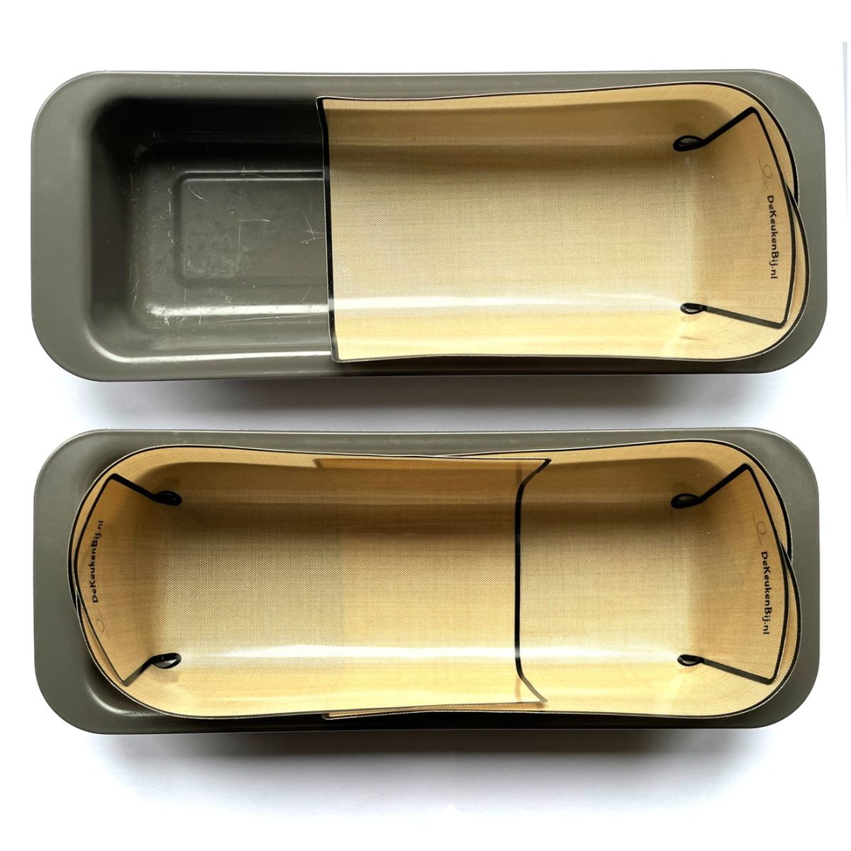 De KeukenBij Silicone Reusable Baking Paper Loaf Tin 18 to 31cm