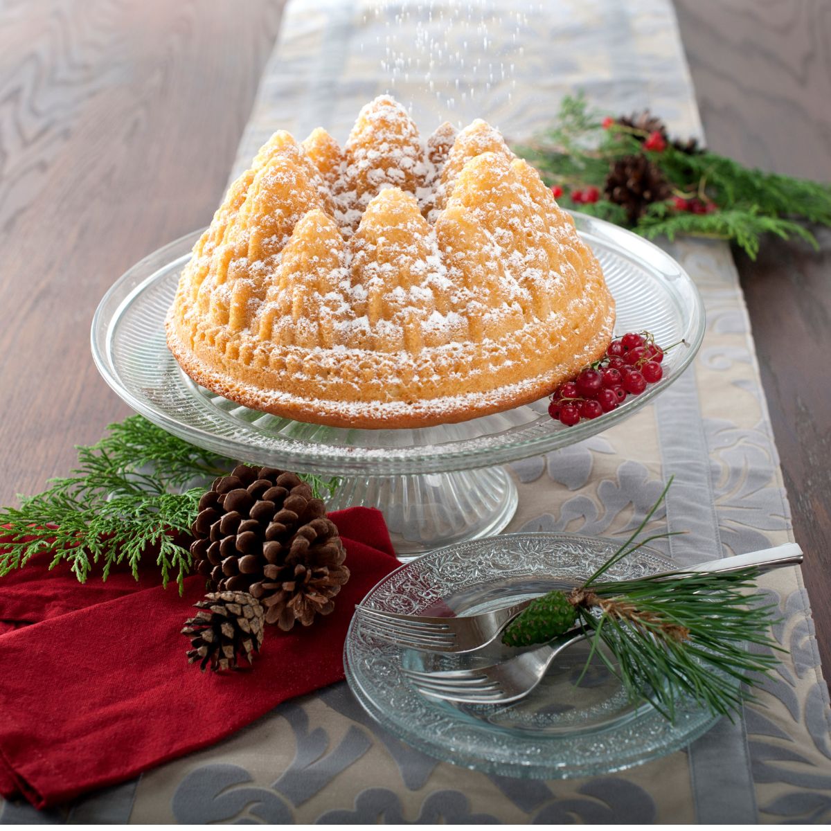 Nordic Ware Bundt Pan Pine Forest Ø24,6cm