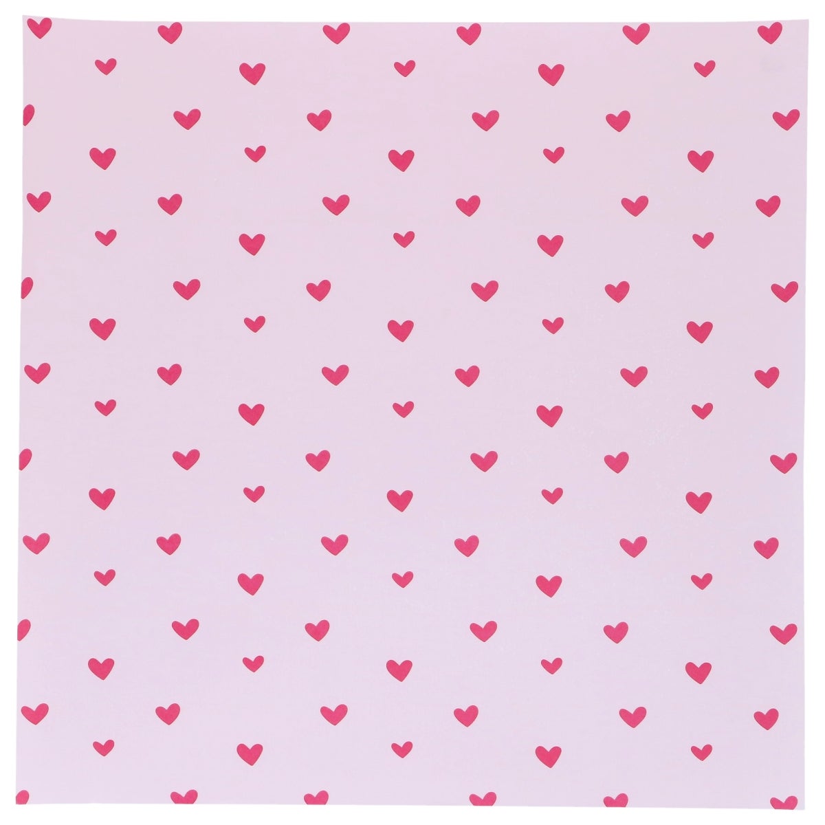 Simply Making Bento Box Liner Pink Hearts 25x25 cm pk/50