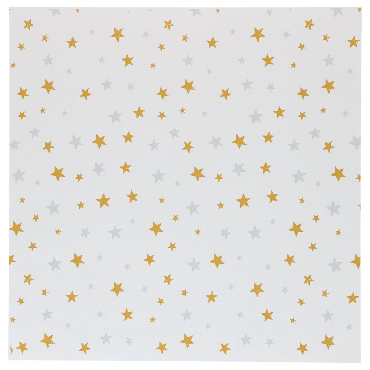 Simply Making Bento Box Liner Gold Silver Stars 25x25 cm pk/50