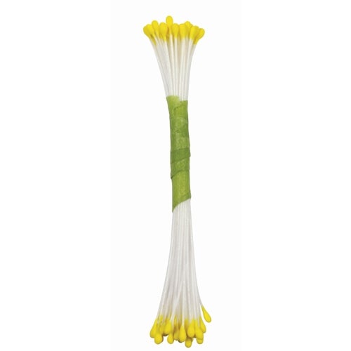 JEM Plain Stamen Fine Yellow pk/50