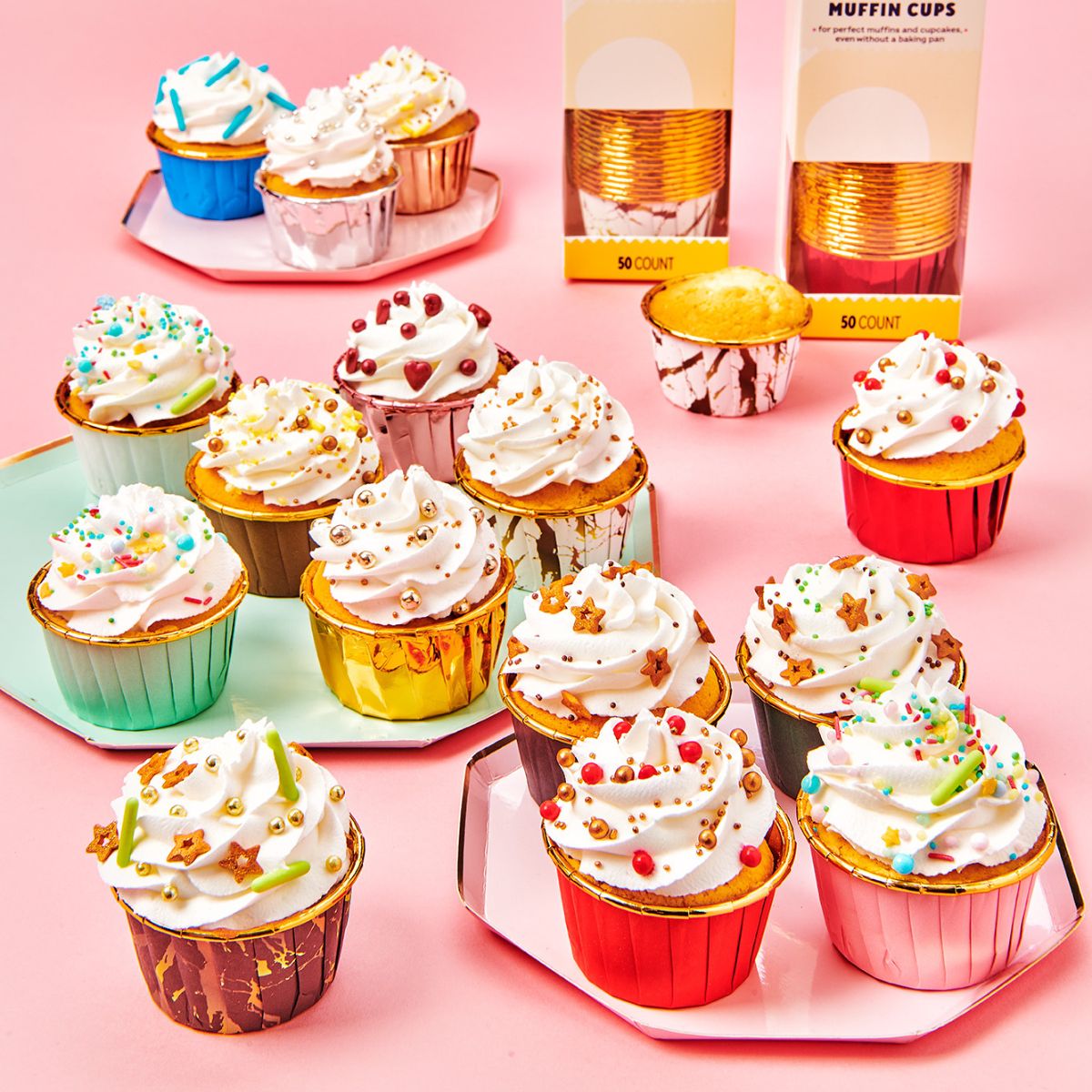 Wilton Muffin Cups Black pk/50