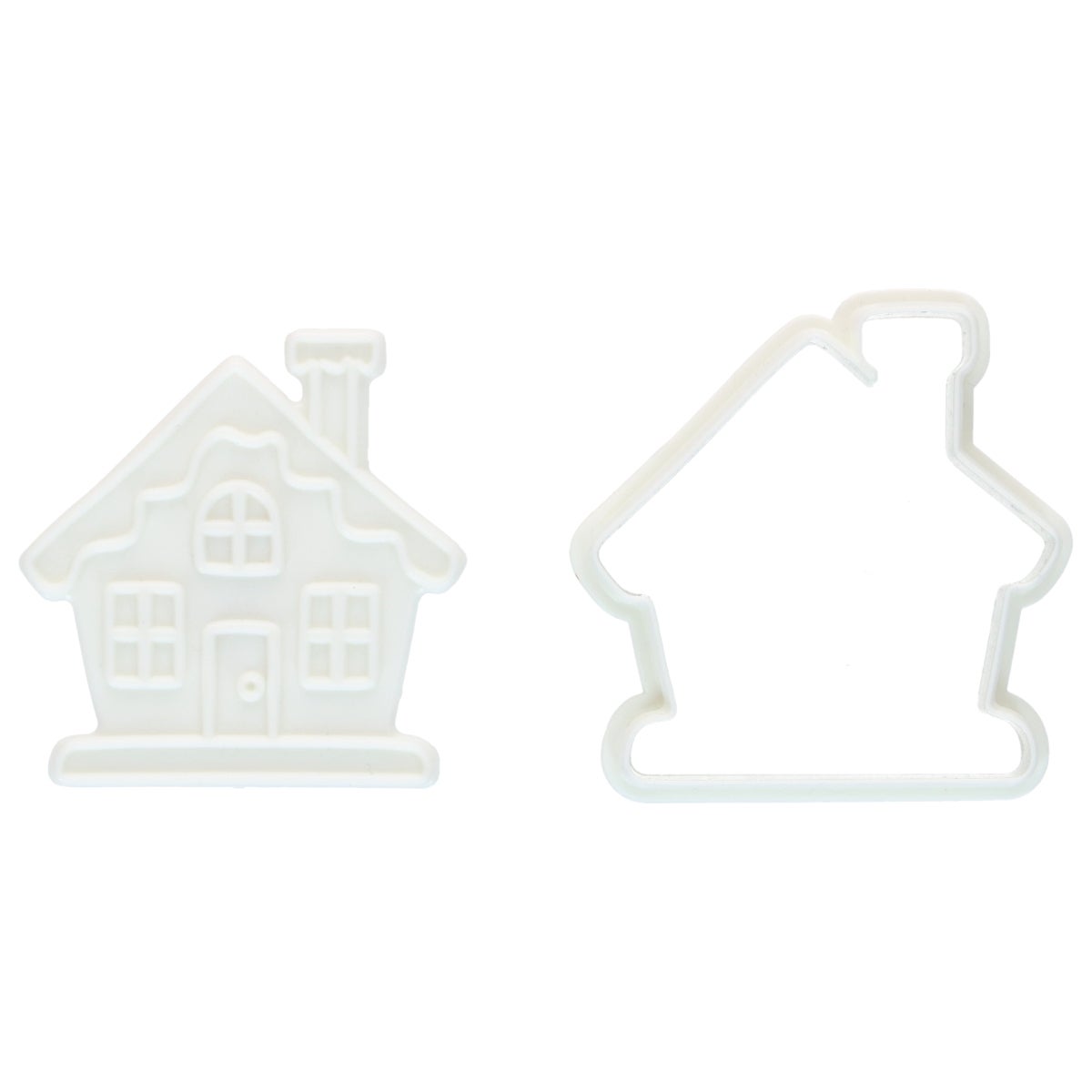 Wilton Cookie Cutter with Stamp Gingerbread House 7,5cm