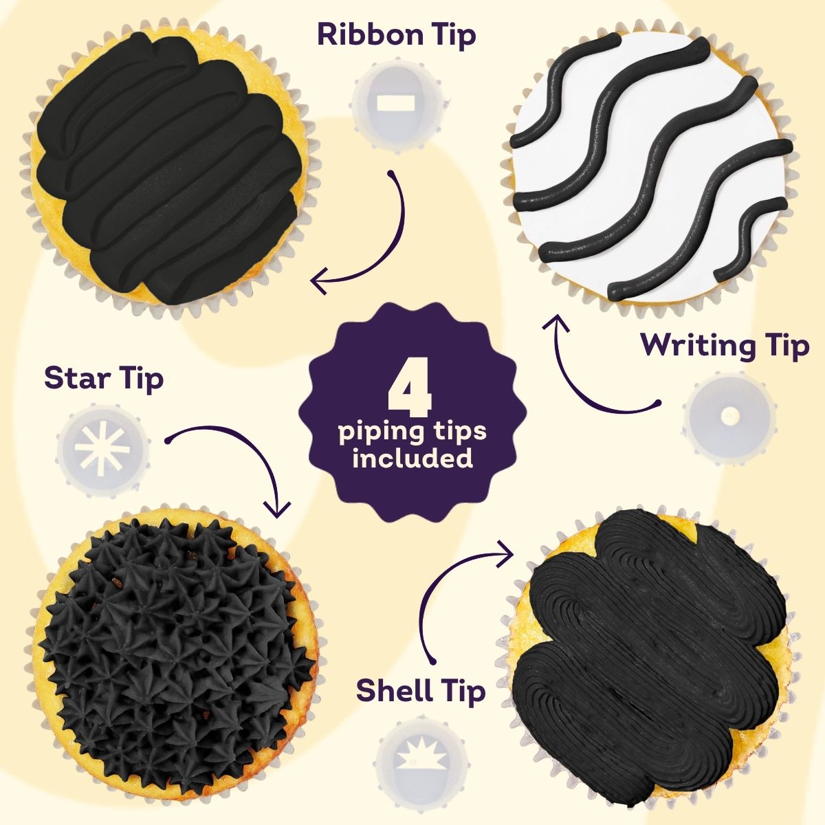 Wilton Decorator Icing Black 212g