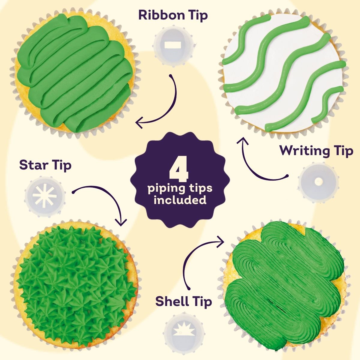 Wilton Decorator Icing Green 212g
