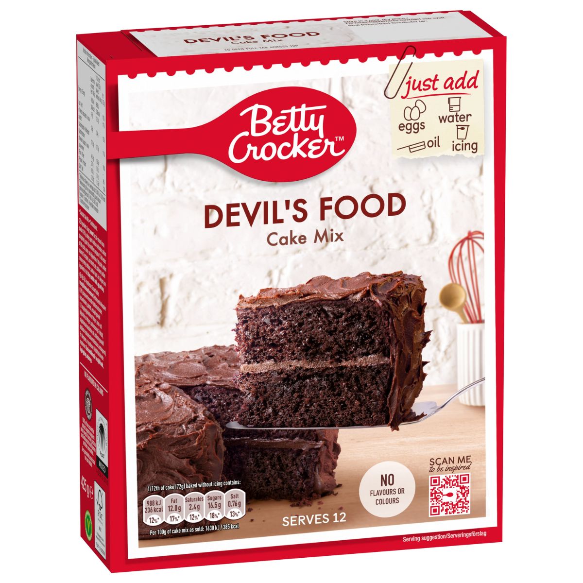 Betty Crocker Devil's Food Cake Mix 425g