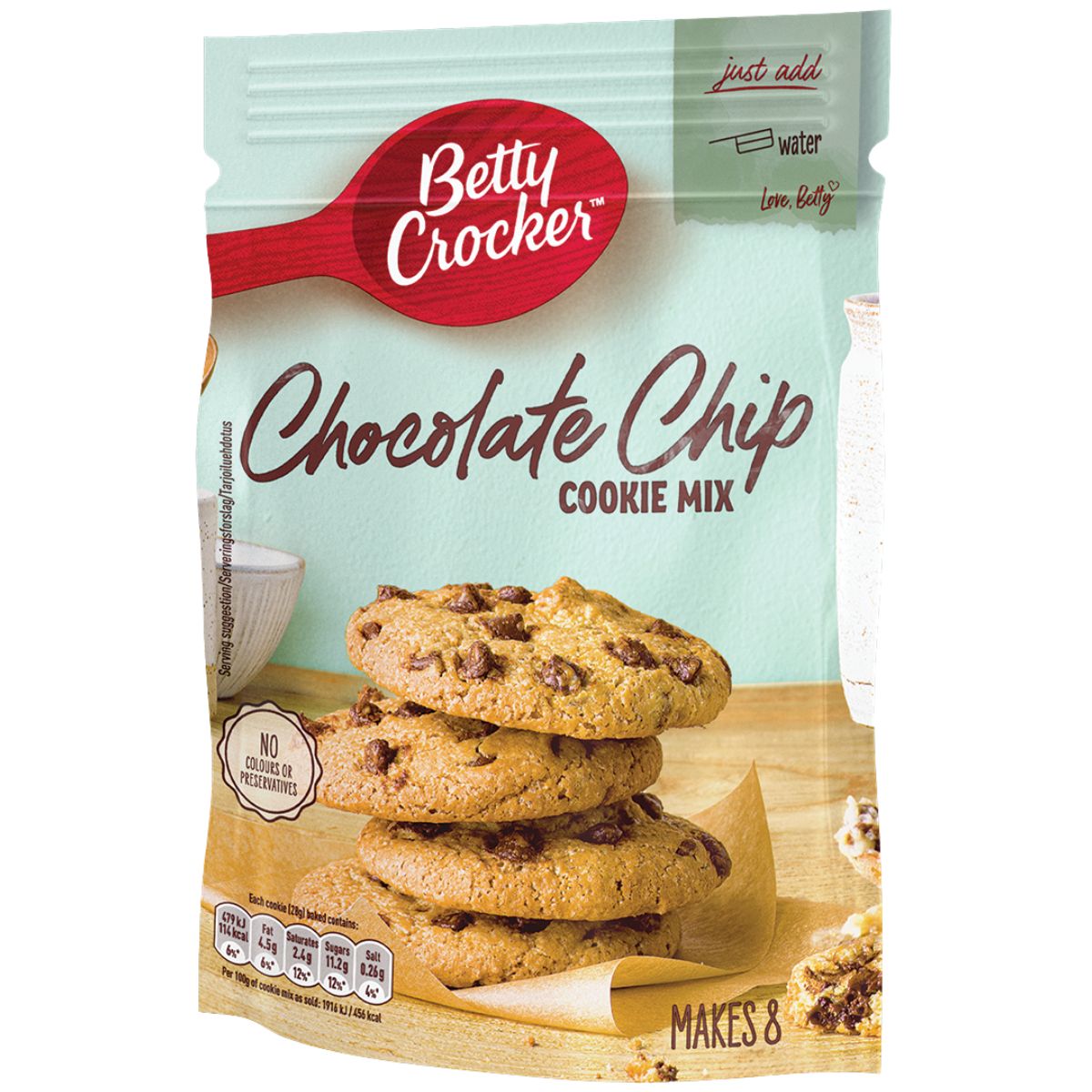 Betty Crocker Chocolate Chip Cookie Mix 200g