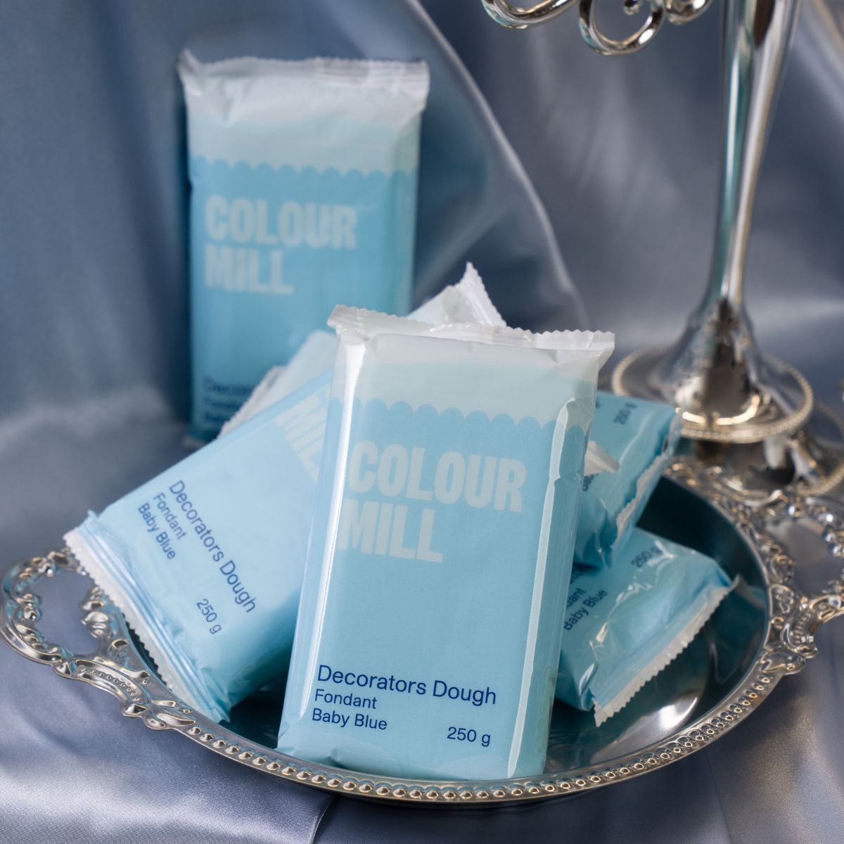 Colour Mill Sugar Paste Decorators Dough Baby Blue 250g