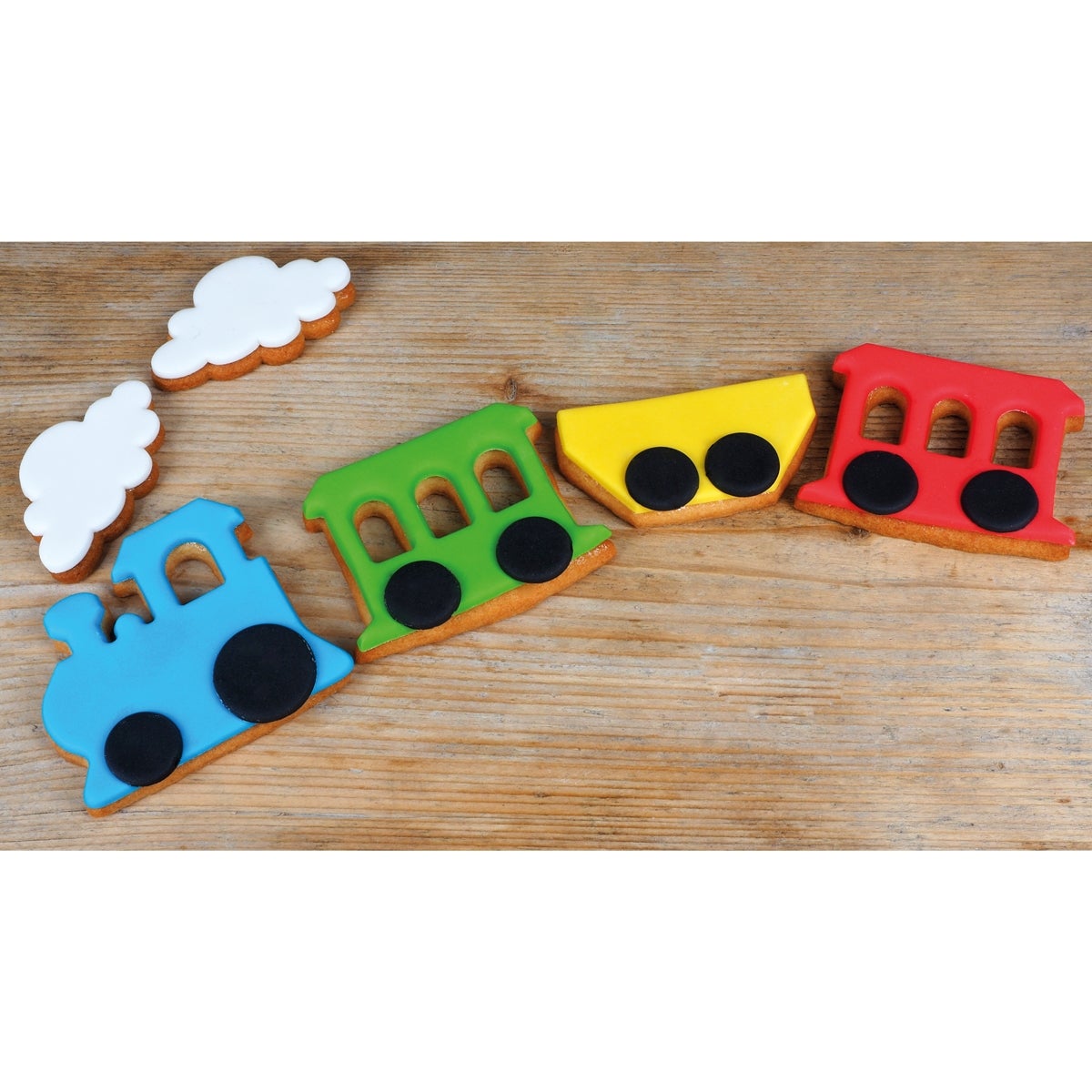 FunCakes Fondant Multipack Essential Colours 5x100g