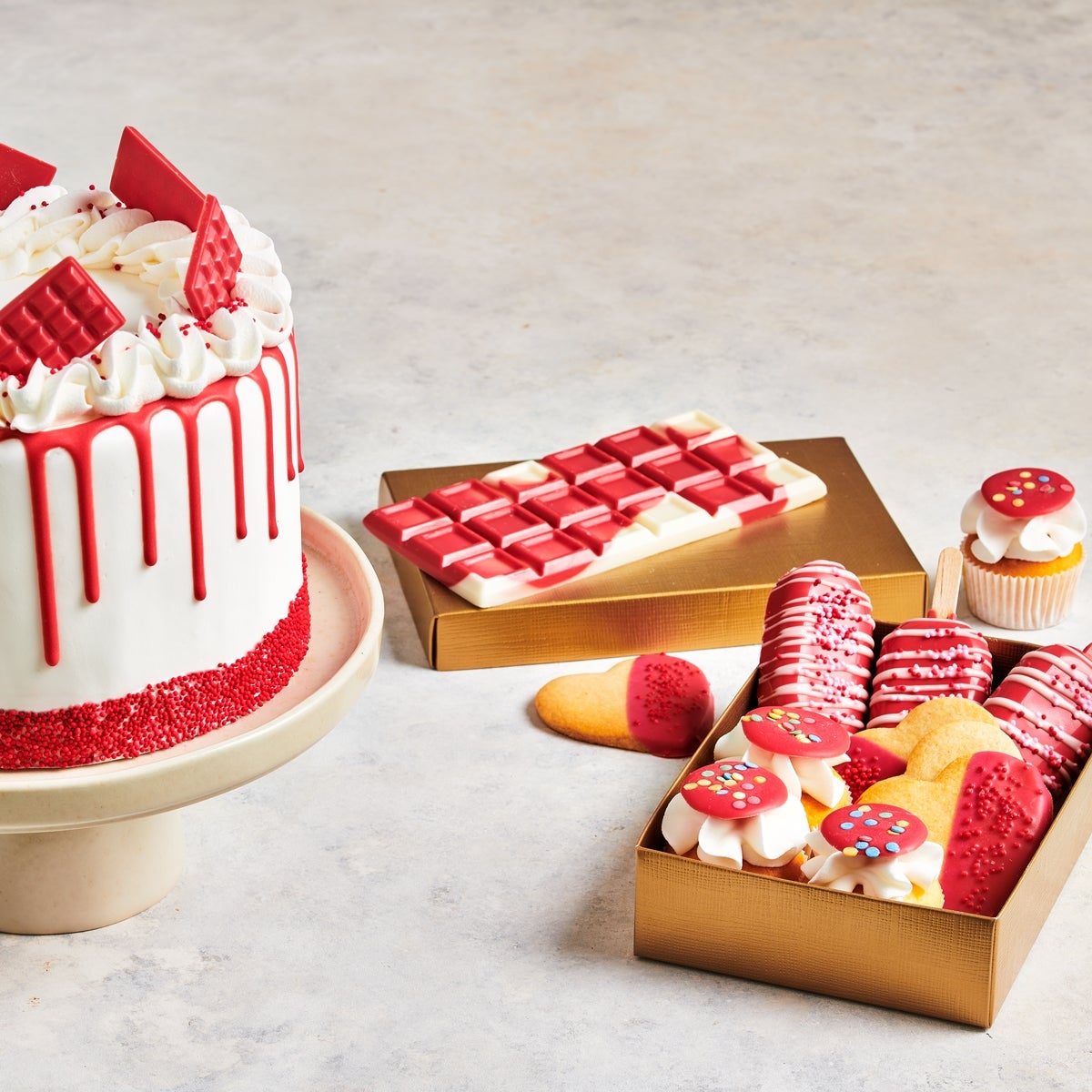 FunCakes Deco Melts Red 250g